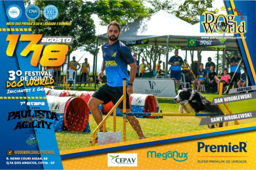 7ª Etapa – XV Copa Paulista de Agility e 3º Festival de Agility Dog World