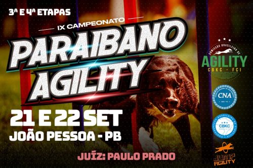 3ª e 4ª Etapas – IX Campeonato Paraibano de Agility