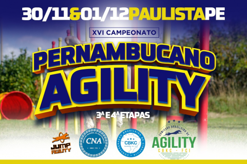 3ª e 4ª Etapas do XVI Campeonato Pernambucano de Agility