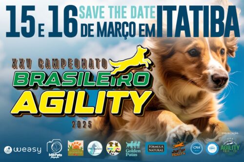 XXV Campeonato Brasileiro de Agility 2025 – 3ª e 4ª Etapas